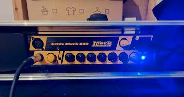 Markbass Little Mark 800 + 2U rackcase
 beschikbaar voor biedingen