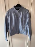 Licht blauw lederen jas sisters point, Kleding | Dames, Ophalen, Zo goed als nieuw, Blauw