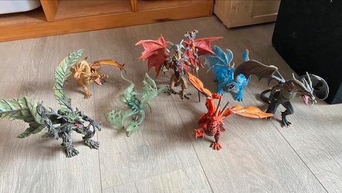 Plastoy dragons, Kinderen en Baby's, Speelgoed | Actiefiguren, Zo goed als nieuw, Ophalen of Verzenden