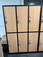 Lockers hout - zwart, Huis en Inrichting, Ophalen, Zo goed als nieuw