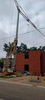 Potain bouwkraan 25m, Articles professionnels, Machines & Construction | Grues & Excavatrices, Enlèvement, Grue