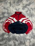 Retro 90's Adidas Full Zip Track Jacket Red/White and Navy, Overige kleuren, Maat 48/50 (M), Nieuw, Ophalen of Verzenden