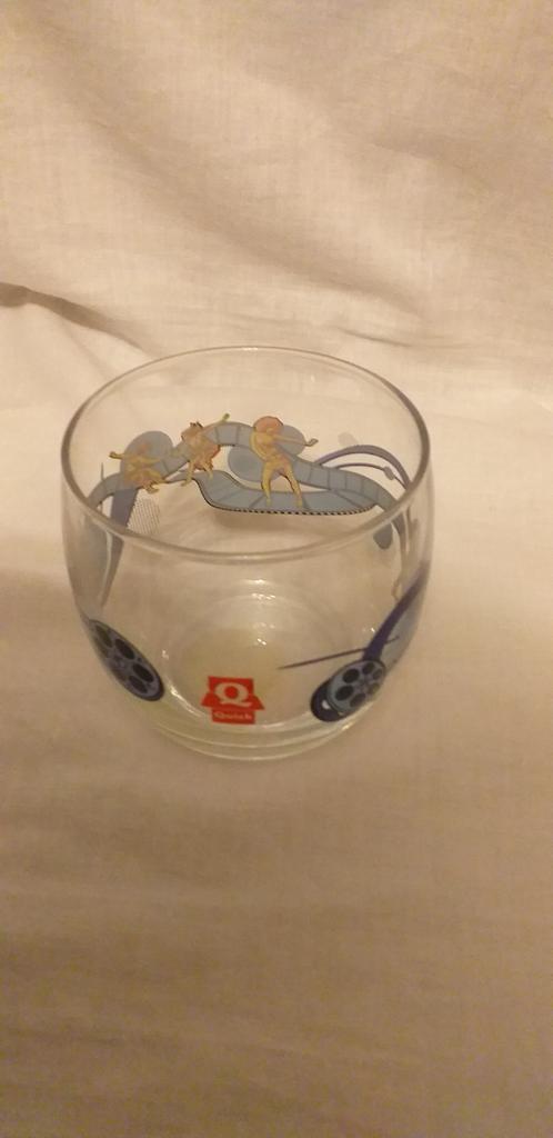 snel bioscoopglas, Verzamelen, Glas en Drinkglazen, Zo goed als nieuw, Ophalen of Verzenden