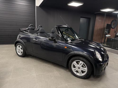 MINI ONE CABRIO 2009 BENZINE 108.000 KM TOP STAAT, Auto's, Mini, Bedrijf, Te koop, Cabrio, Bluetooth, Boordcomputer, Elektrische ramen