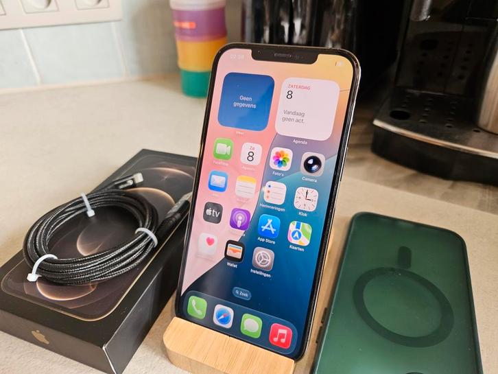 Iphone 12 Pro Max 256gb, perfecte staat, met accessoires, Telecommunicatie, Mobiele telefoons | Apple iPhone, Ophalen of Verzenden
