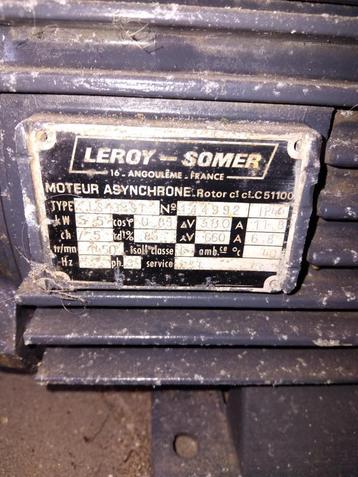 Electromotor, Enlèvement, Utilisé, Moteur électrique, 1400 à 1800 tpm