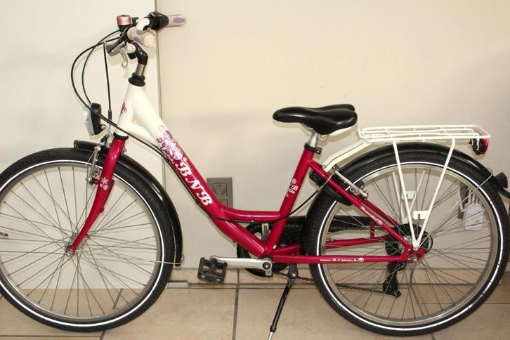 Mooie 24 inch BNB meisjesfiets - 7 speed, Fietsen en Brommers, Fietsen | Meisjes, Zo goed als nieuw, 24 inch, Handrem, Versnellingen