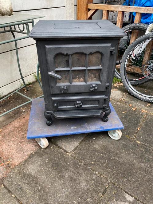 Laxevaags houtkachel, Huis en Inrichting, Kachels, Gebruikt, Vrijstaand, Houtkachel, Hout, Ophalen