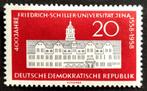 DDR: 400Jhr Friedrich Schiller Universitat 1958, Postzegels en Munten, Postzegels | Europa | Duitsland, Ophalen of Verzenden, DDR