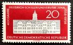 DDR: 400Jhr Friedrich Schiller Universitat 1958, Timbres & Monnaies, Timbres | Europe | Allemagne, RDA, Enlèvement ou Envoi