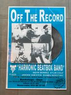 Poster Off The Record Harmonic Beatbox Band, Comme neuf, Enlèvement ou Envoi