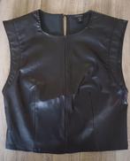 Lederen vest, Kleding | Dames, Truien en Vesten, Ophalen, Zwart, Nieuw, Maat 36 (S)