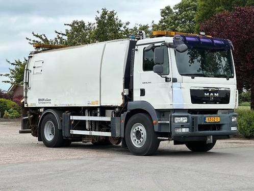 MAN TGM 18.340 BEKKER LaGram/FAUN RAIL SWEEPER/Eisenbahn Rei, Auto's, Vrachtwagens, Bedrijf, MAN, Diesel, Euro 5, Automaat, Achterwielaandrijving