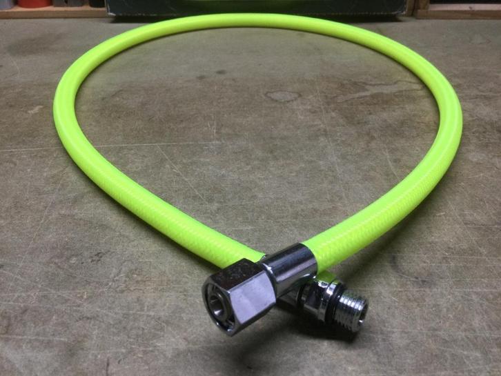 Miflex Abyss 1/2 Oct. Hose 100cm Yellow - Ecocheques, Sports nautiques & Bateaux, Plongée, Neuf, Autres types, Enlèvement ou Envoi