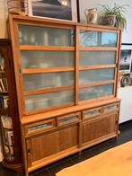 Groot buffetdressoir van massief hout, Huis en Inrichting, Kasten | Buffetkasten, Ophalen, Gebruikt, 200 cm of meer, 150 tot 200 cm