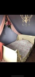 Antiek gietijzeren bed, Ophalen