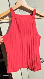 Rood topje met hoge hals, Ophalen of Verzenden, Zo goed als nieuw, Rood