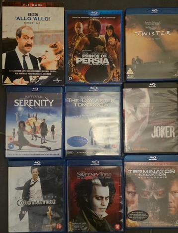 Partij Blu-rays + 1 dvd box beschikbaar voor biedingen