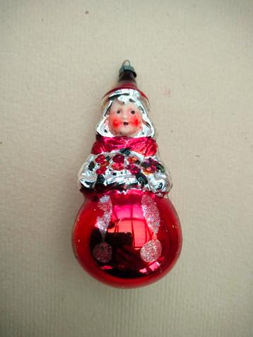 Bloemenmeisje . Zeer mooie en zeldzame kerstbal . beschikbaar voor biedingen