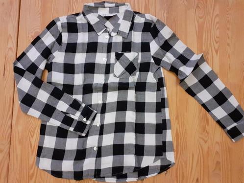 Maat 158 - geruit hemd meisje, Kinderen en Baby's, Kinderkleding | Maat 158, Zo goed als nieuw, Meisje, Overhemd of Blouse, Ophalen of Verzenden