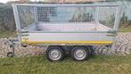 Eduard plateauwagen 251x134 (750kg) met loofrekken, Ophalen