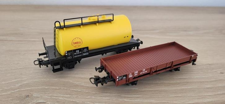 marklin set met 2x supermooie DB wagons, Hobby en Vrije tijd, Modeltreinen | H0, Zo goed als nieuw, Wagon, Wisselstroom, Märklin