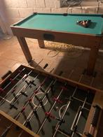 Kicker voetbaltafel en pooltafel in één, Kinderen en Baby's, Ophalen, Gebruikt