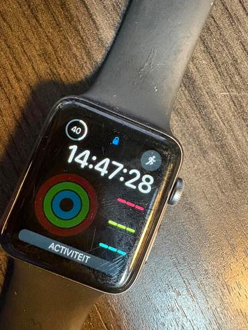 Apple Watch Series 3 (Sportbandje 42mm, spacegrey) beschikbaar voor biedingen