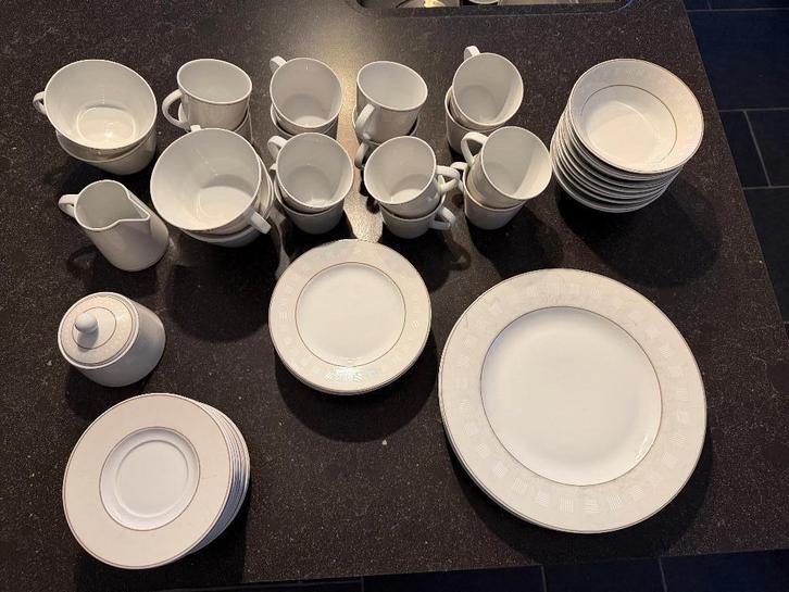 Sahara servies, Huis en Inrichting, Keuken | Servies, Gebruikt, Kop(pen) en/of Schotel(s), Overige stijlen, Porselein, Ophalen of Verzenden