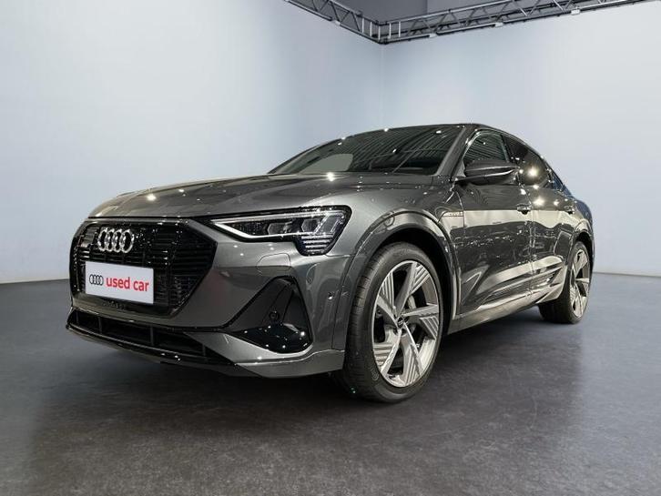 Audi e-tron Sportback Quattro 55 Sline - Démo - tvac, Auto's, Audi, Bedrijf, e-tron, Adaptive Cruise Control, Airbags, Airconditioning