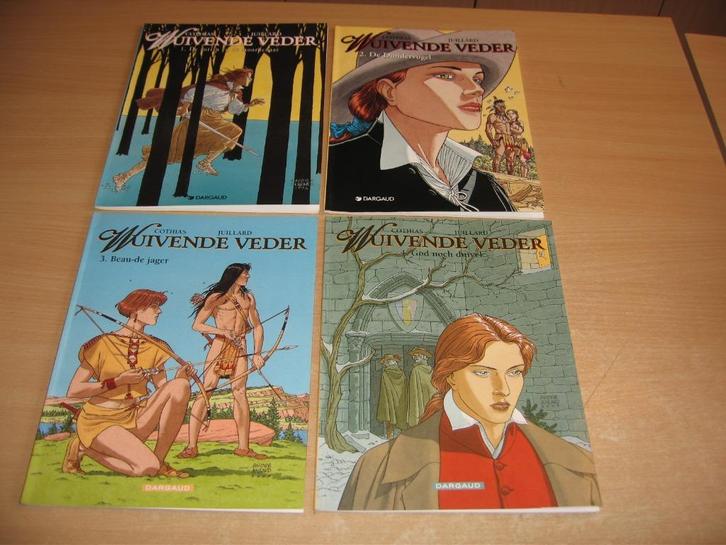 Wuivende veder : Complete reeks in 1e druk., Boeken, Stripverhalen, Gelezen, Complete serie of reeks, Ophalen of Verzenden