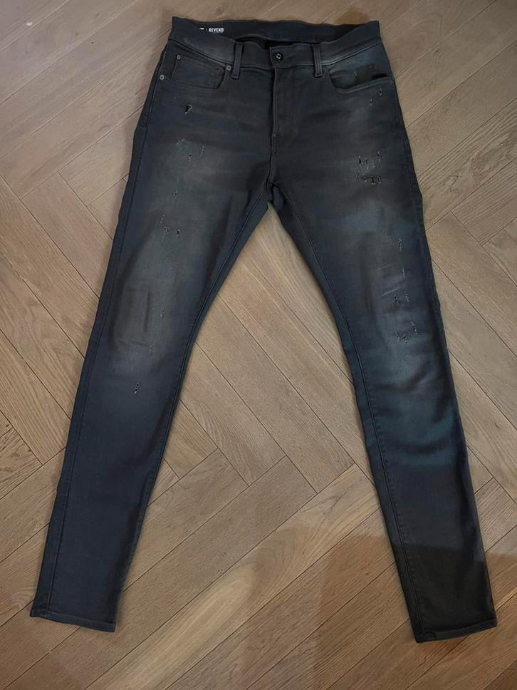 G-STAR REVEND skinny jeans W33 L36 *NIEUW*, Kleding | Heren, Spijkerbroeken en Jeans, Nieuw, W33 - W34 (confectie 48/50), Grijs