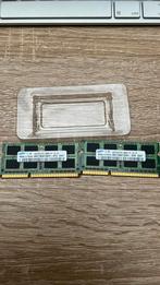 Samsung RAM 4 GB DDR3-kit (2 x 2 GB) PC3-8500S 1066 MHz, Computers en Software, RAM geheugen, DDR3, Zo goed als nieuw, Laptop
