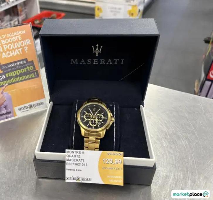 Montre à quartz Maserati R8873621013, Bijoux, Sacs & Beauté, Montres | Hommes, Comme neuf, Montre-bracelet, Autres marques, Enlèvement