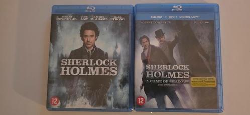 Sherlock holmes 1+2, Cd's en Dvd's, Blu-ray, Zo goed als nieuw, Avontuur, Ophalen of Verzenden