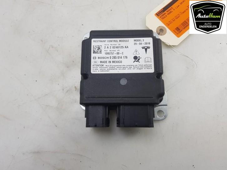 COMPUTER AIRBAG Tesla (|109575700C|0285014176|109575700B|), Auto-onderdelen, Elektronica en Kabels, Overige automerken, Gebruikt