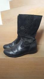 Zwarte lederen laarsjes Clarks in maat 31, Gebruikt, Meisje, Clarks, Ophalen of Verzenden