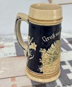 Royal Palm Antiques Vintage German Stoneware Bierpul duits, Verzamelen, Ophalen of Verzenden, Zo goed als nieuw, Pul(len)