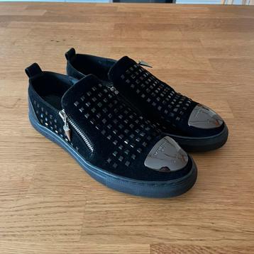 Zwarte Enoorioorne sneakers met ritssluiting - Maat EU40 beschikbaar voor biedingen