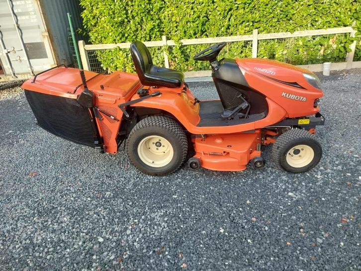 kubota gr2120, Tuin en Terras, Zitmaaiers, Gebruikt, 120 cm of meer, Elektrische starter, Opvangbak, Ophalen