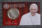 1 euro Coincard BU Vaticaan 2022 N1