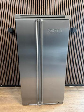 Luxe Rvs Boretti Amerikaanse koelkast (Gratis bezorgen), Elektronische apparatuur, Koelkasten en IJskasten, 200 liter of meer