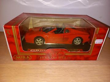 Ferrari 512TR, open bovenkant, 1/18, metaal, Mira beschikbaar voor biedingen