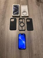 iPhone 15 Pro 256GB, Telecommunicatie, Mobiele telefoons | Apple iPhone, 256 GB, Blauw, Ophalen of Verzenden, Zo goed als nieuw