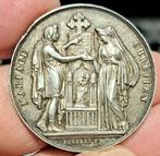 France - Médaille d'argent mariage 1858 (Pingret) 12.25 gr., Enlèvement ou Envoi, France, Monnaie en vrac, Argent