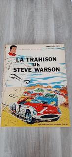 MICHEL VAILLANT LA TRAHISION DE STEVE WARSON, Livres, Une BD, Utilisé, Jean Graton, Enlèvement ou Envoi