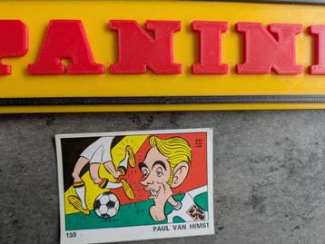 PANINI OK VIP STICKER VAN HIMST PAUL NR 159 ANNO 1973 beschikbaar voor biedingen