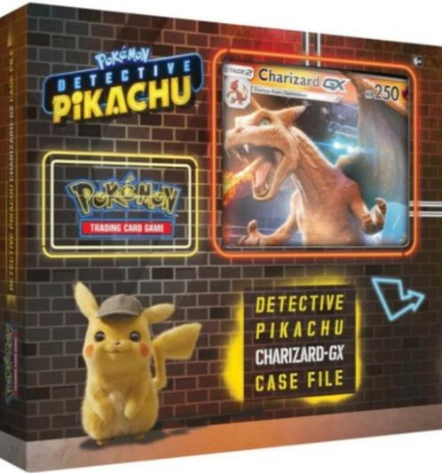 Pokémon Detective Pikachu: Charizard GX case file, Hobby en Vrije tijd, Verzamelkaartspellen | Pokémon, Nieuw, Booster, Ophalen of Verzenden