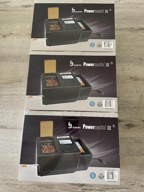 Powermatic 3+ (NIEUW) elektrische sigarettenmachine (PROMO), Verzamelen, Rookartikelen, Aanstekers en Luciferdoosjes, Nieuw, Overige typen