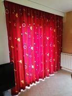 Tentures, tons bordeaux, H245, L:  4x125, Maison & Meubles, Enlèvement ou Envoi, Utilisé, Autres couleurs, 200 cm ou plus